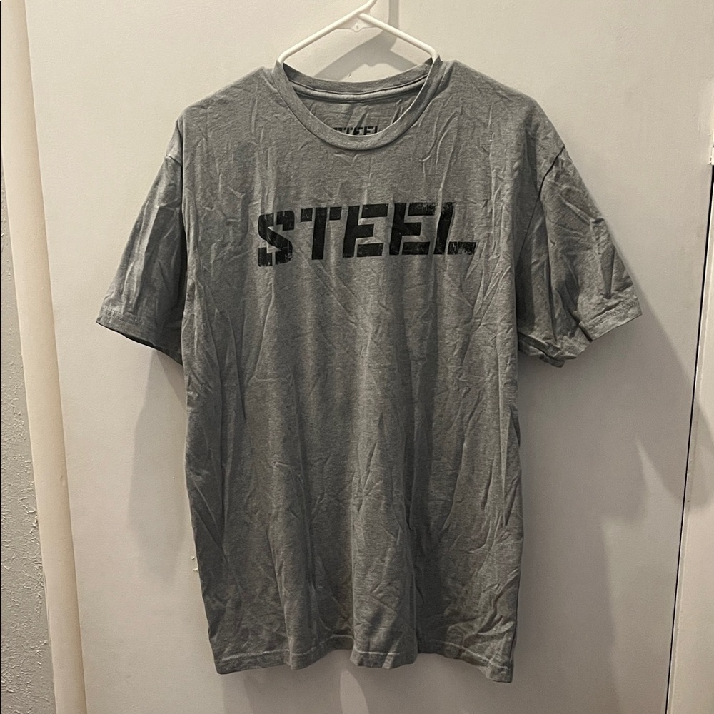 Steel Gray Men's T-Shirt